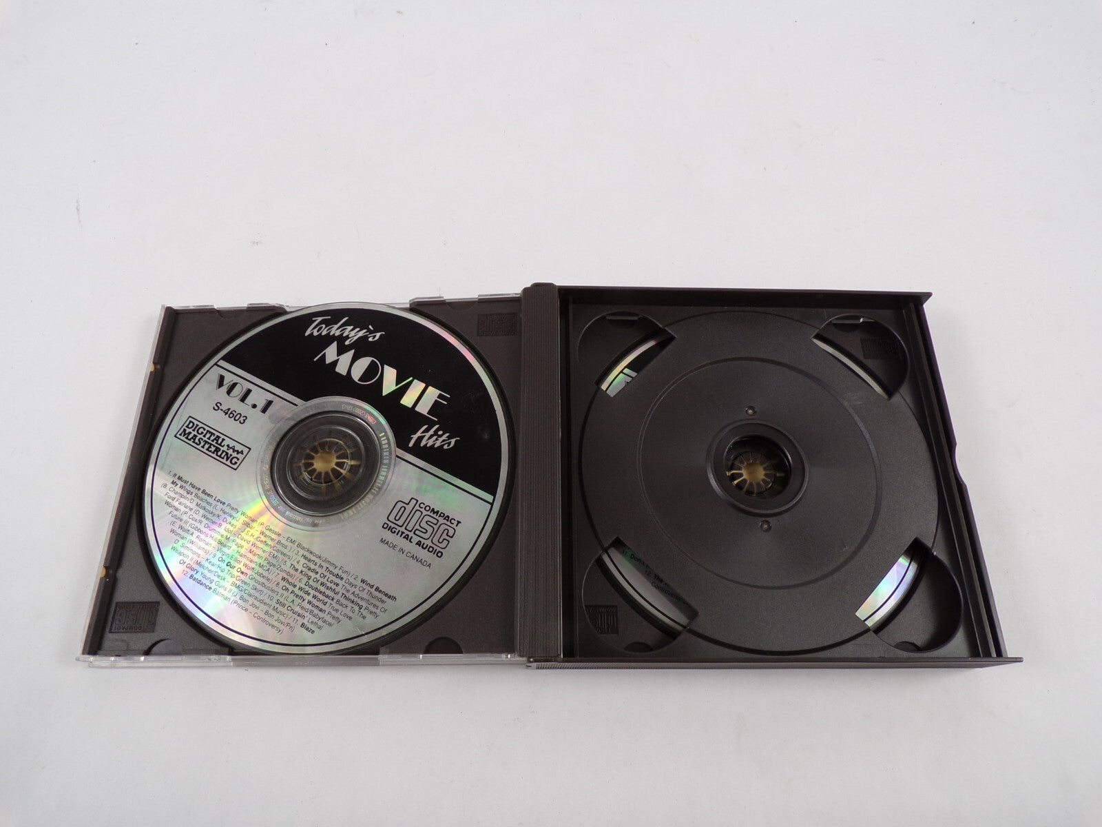Today's Movie Hits I Must Have Been Love Brelly Woman Wind beneath Hearts InCD#2