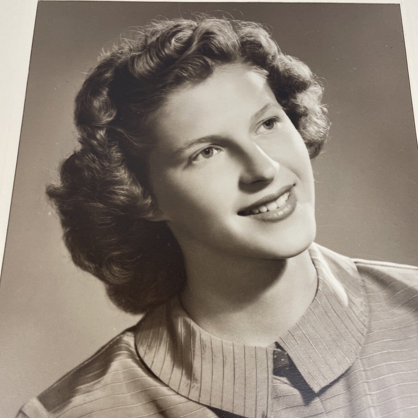Ronaldo Portraits : 1950s vintage 10” x 8” Photograph B&W Miss Ann Lampkin Calif