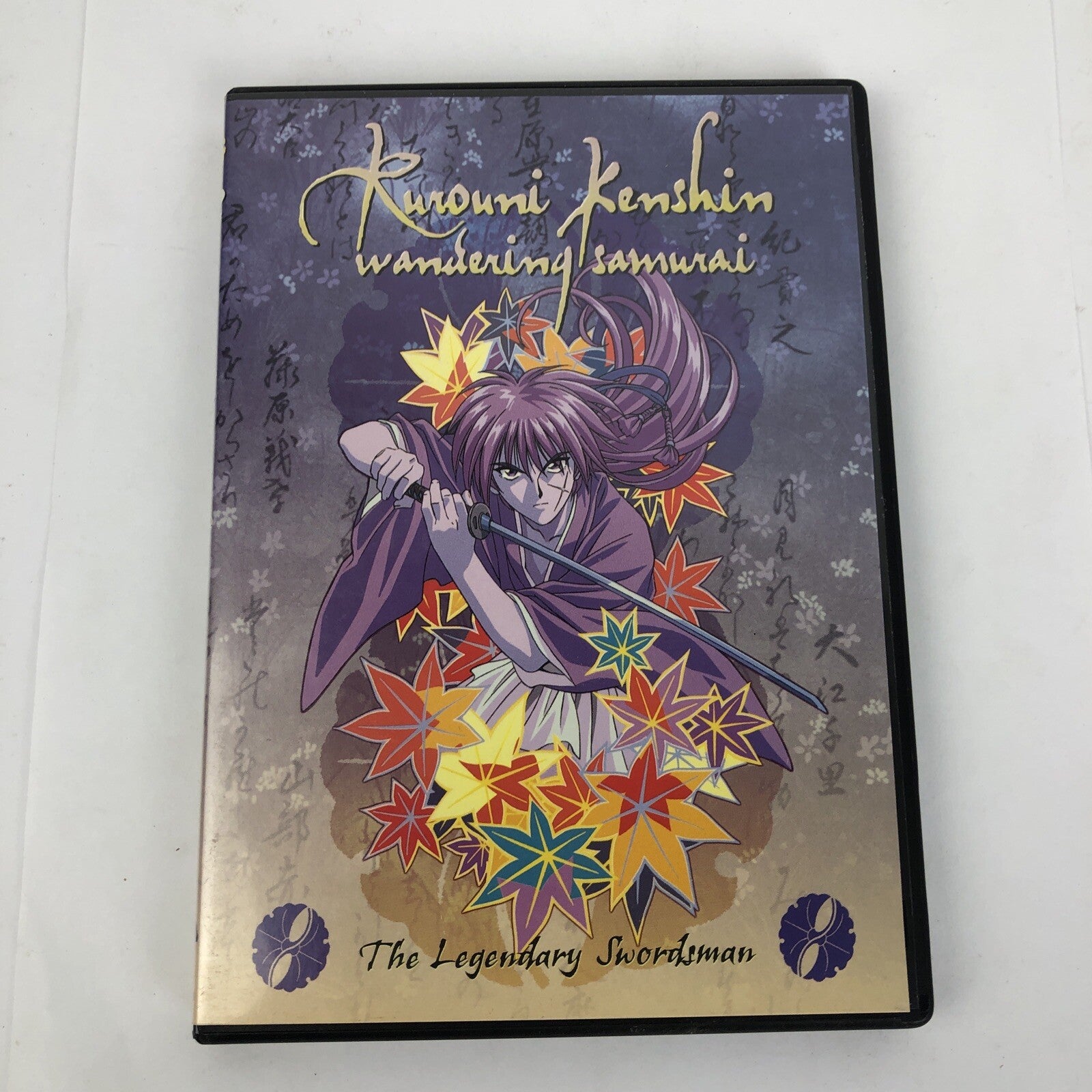 Rurouni Kenshin Wandering Samurai The Legendary Swordsman (Dvd Video) MINT COND.