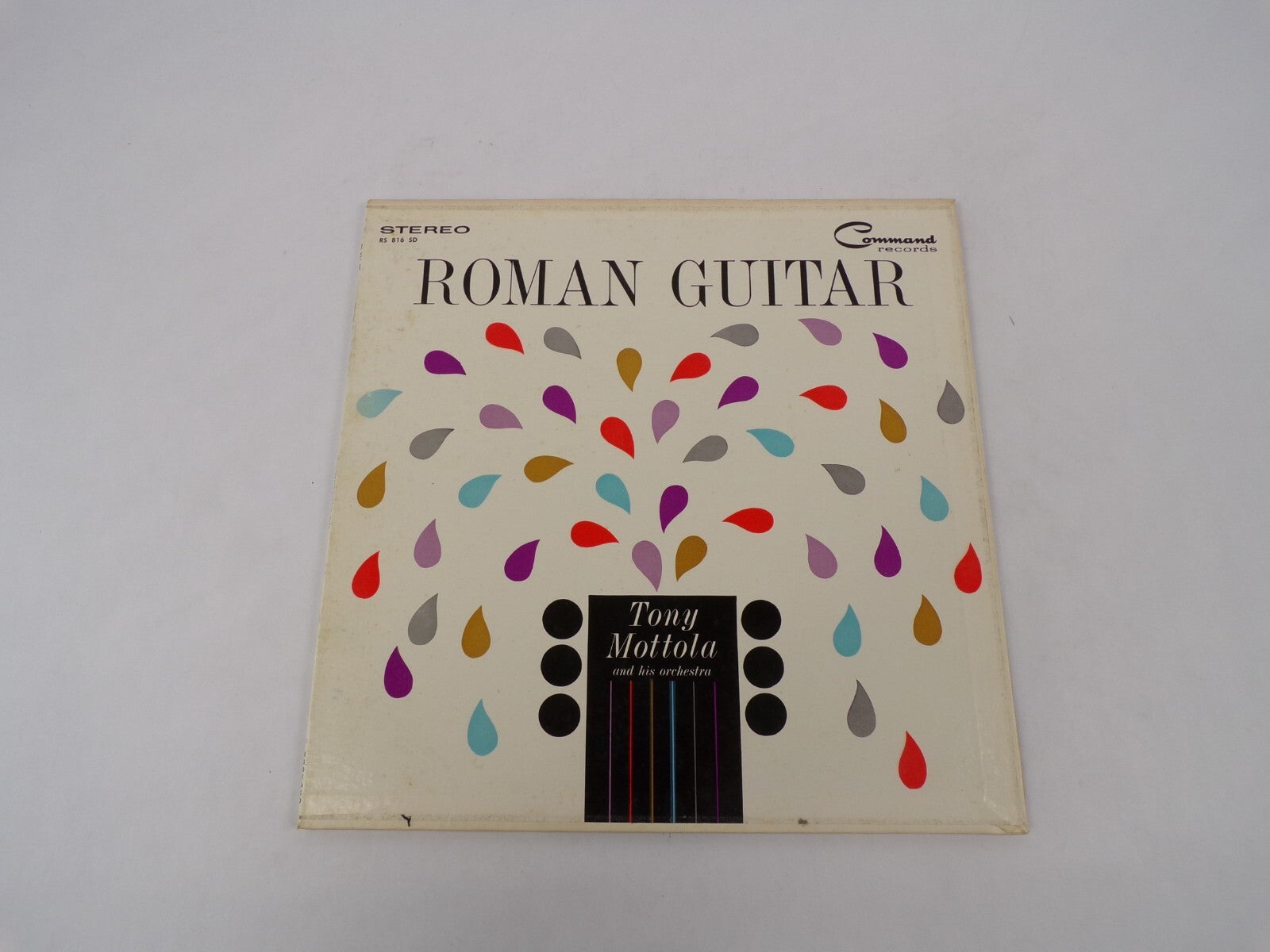 Roman Guitar Tony Mottola Roman Guitar Anna Voletta Sorrento Vinyl Record