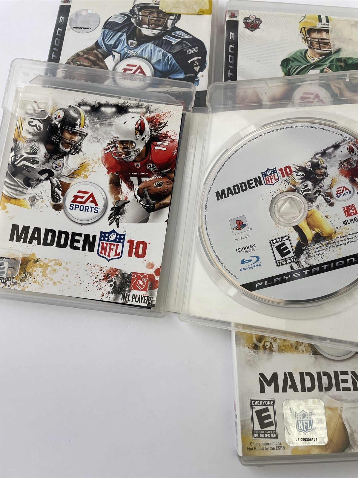 Madden PlayStation PS3 Video Games, Madden NFL 8, 9, 10. 11 - Guaranteed to Work