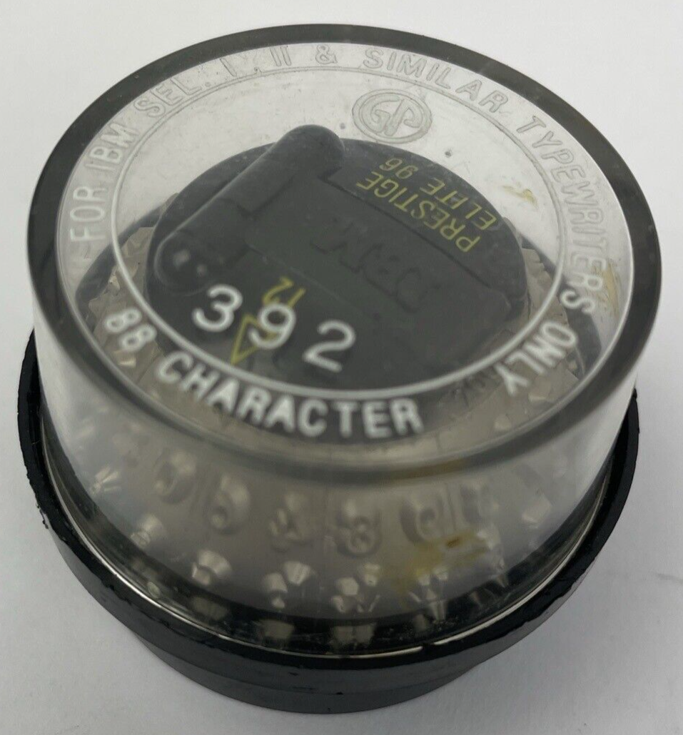 OEM IBM Prestige Elite 12 96 IBM Selectric III Typewriter Element Font Ball
