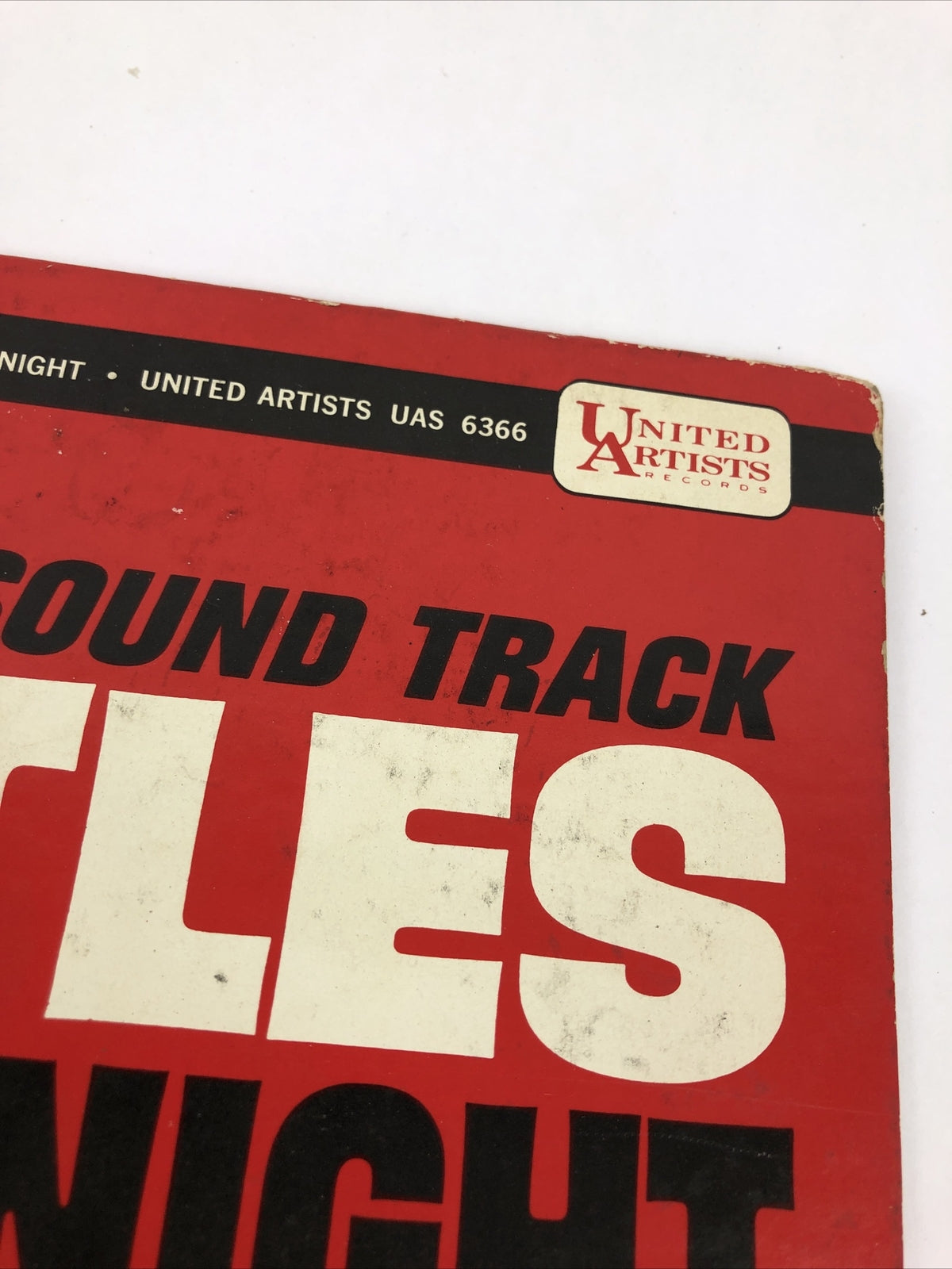 THE BEATLES "A Hard Day's Night" United Artists #UAS 6366 (black label) LP