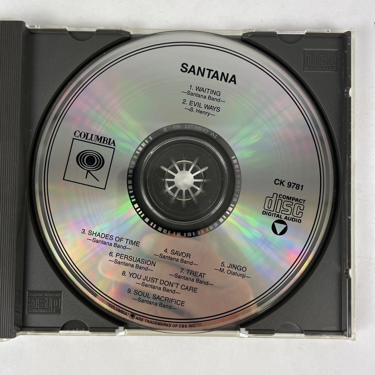  Santana Self-Titled CD #23