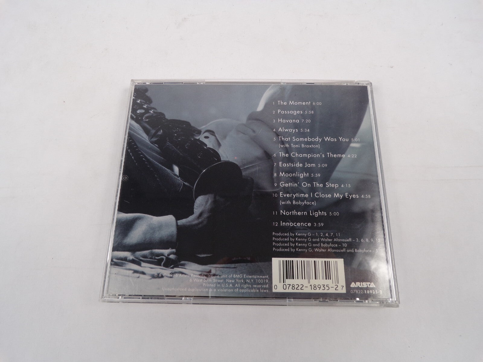 Kenny G The Moment The Moment Passages Havana Always That Somebody Was You CD#26