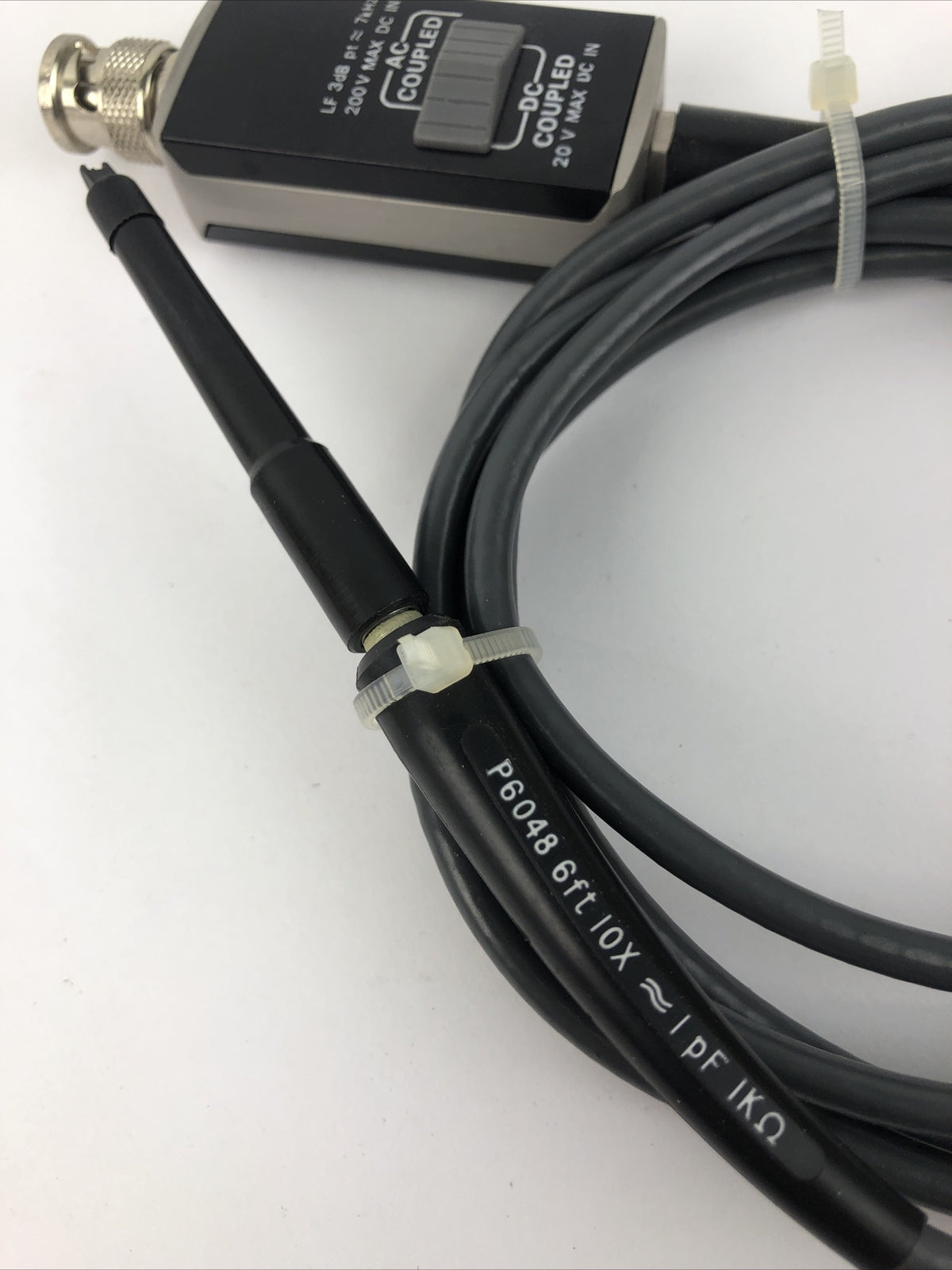 OEM Tektronix P6048 6ft 10X 1 Pf Probe New No. 010-0216-00 AC DC Coupled