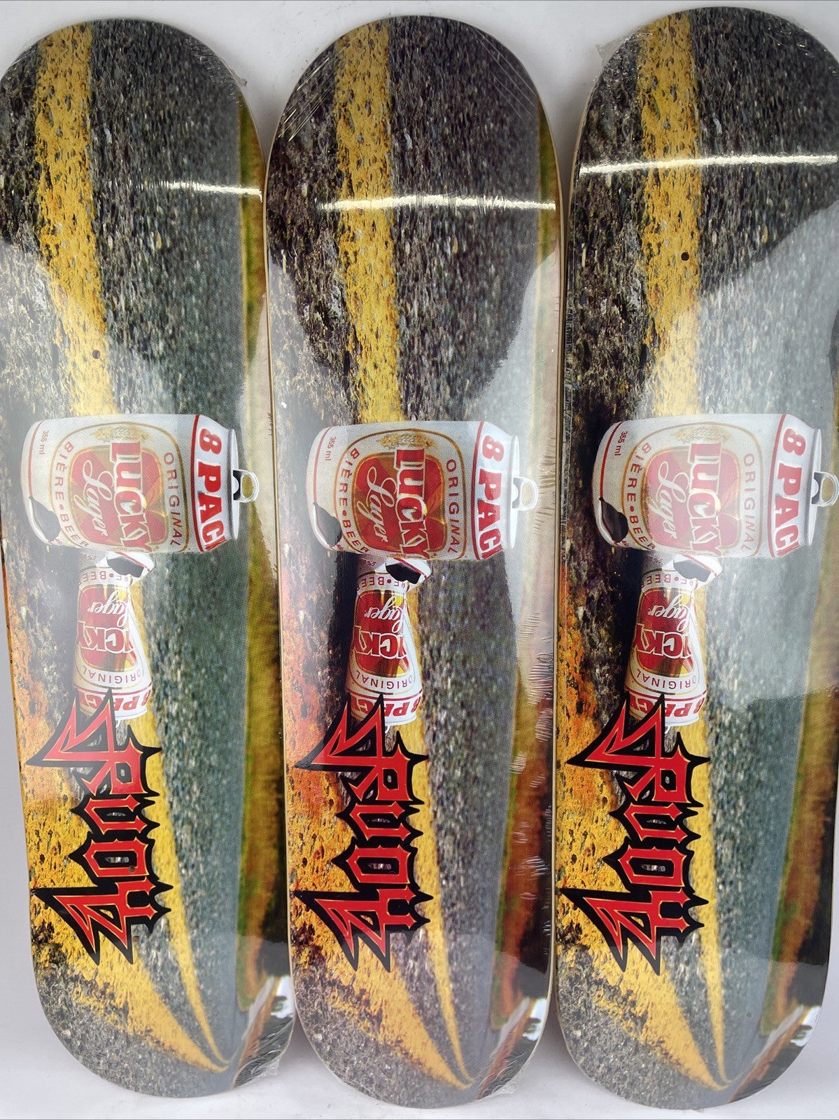 3 x 7 Ply Canadian Maple Professional Quality Skateboard Decks 31” X 7.5” Texas