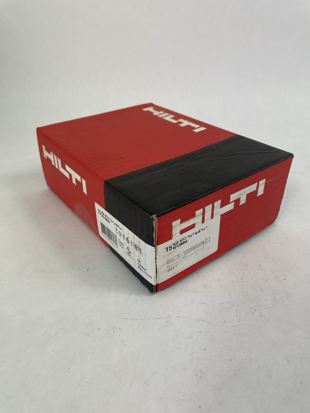 Box of 15 Hilti KB-VTZ  5/8" x 4 3/4" EXPANSION / WEDGE ANCHORS - #2139994