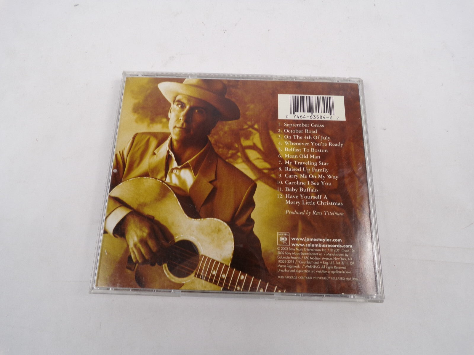 James Taylor October Road September Grass October Road On The 4Th Of July CD#30