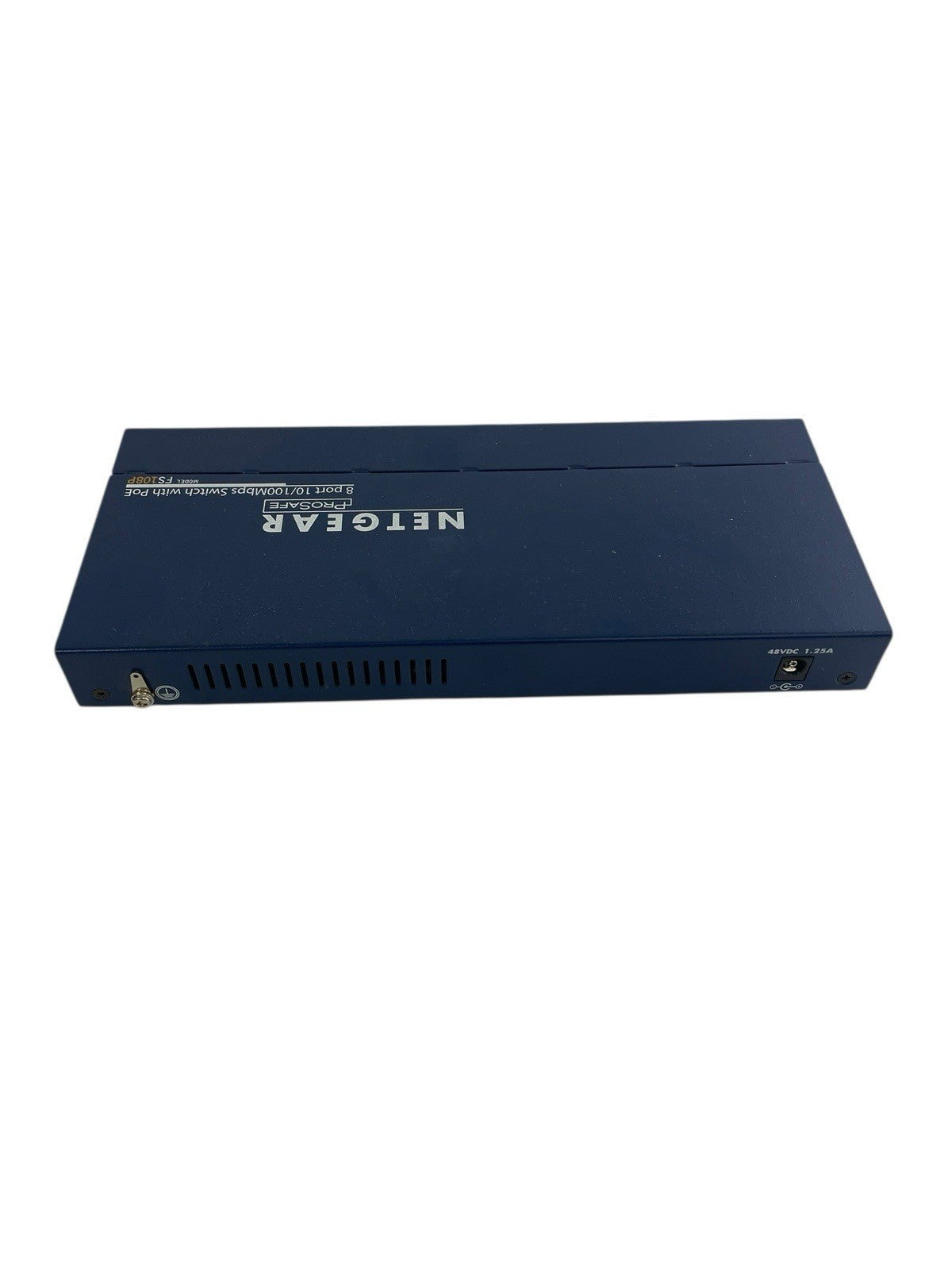 NetGear ProSafe FS108P  8 Port 10/100 Switch 4 Port PoE with power supply
