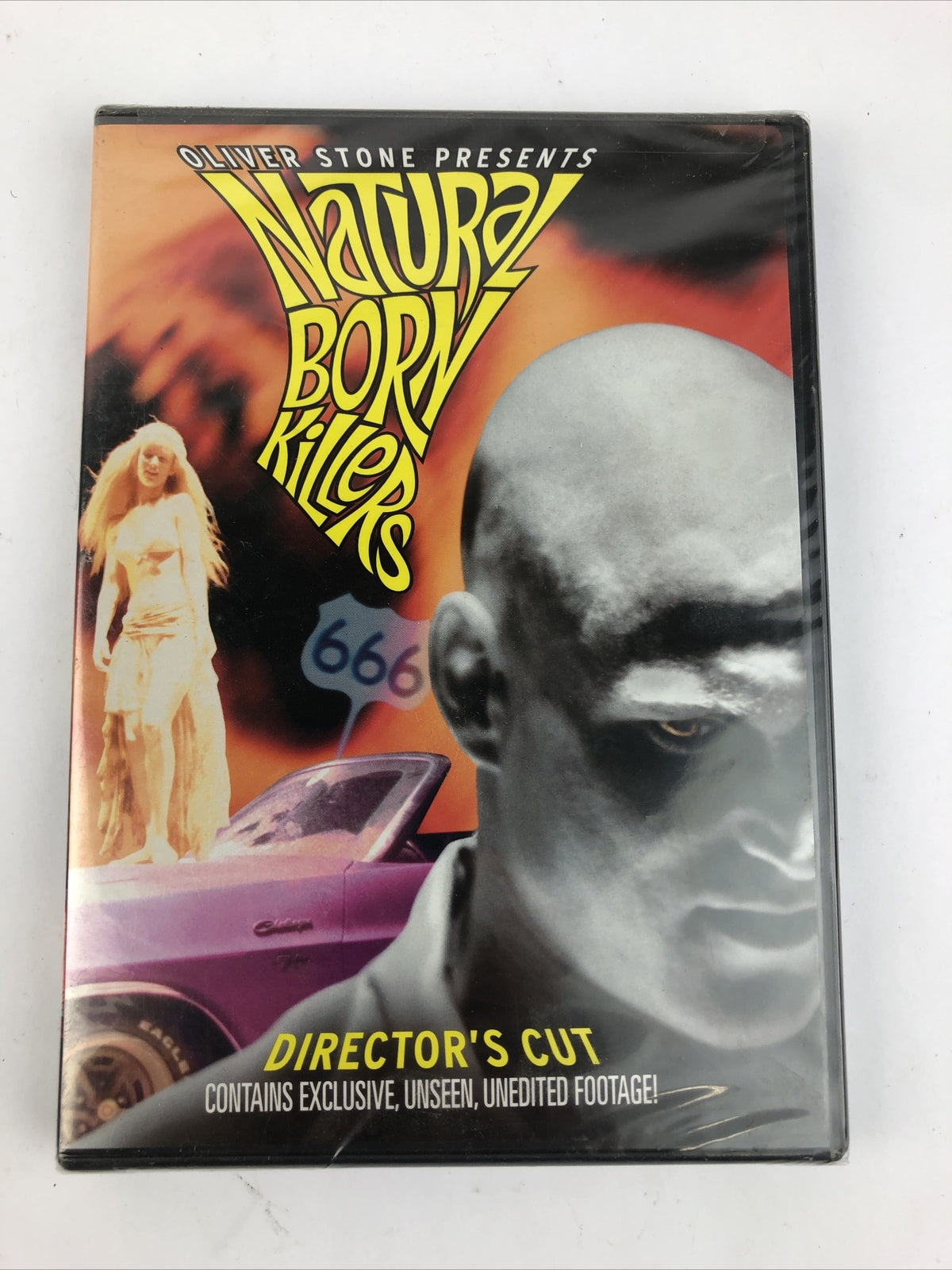 Natural Born Killers (DVD, 2000, Director's Cut) new sealed in Package 