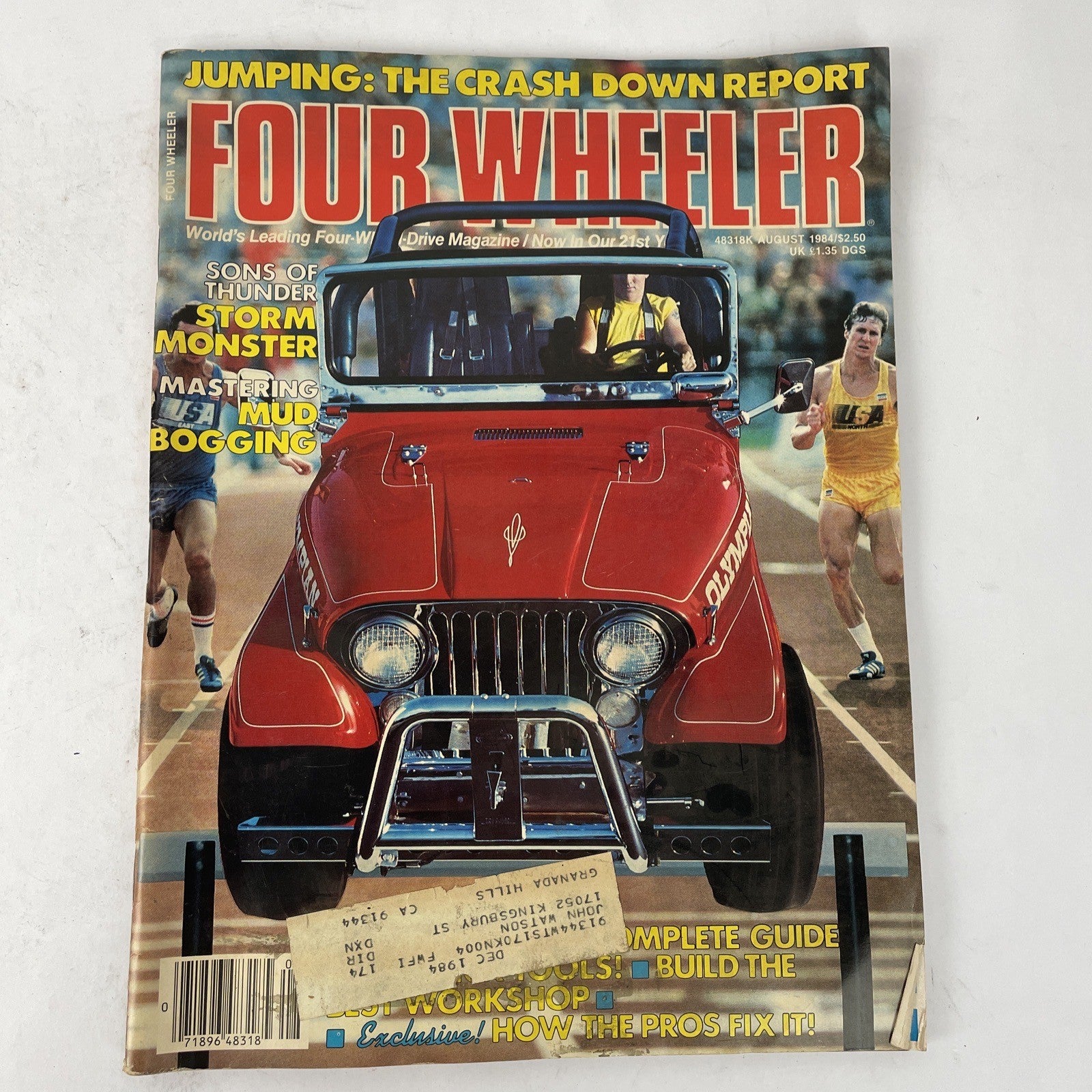 *Vintage 1984 Monster Jam Truck Bigfoot 4x4 Off Road Four Wheeler Magazine*