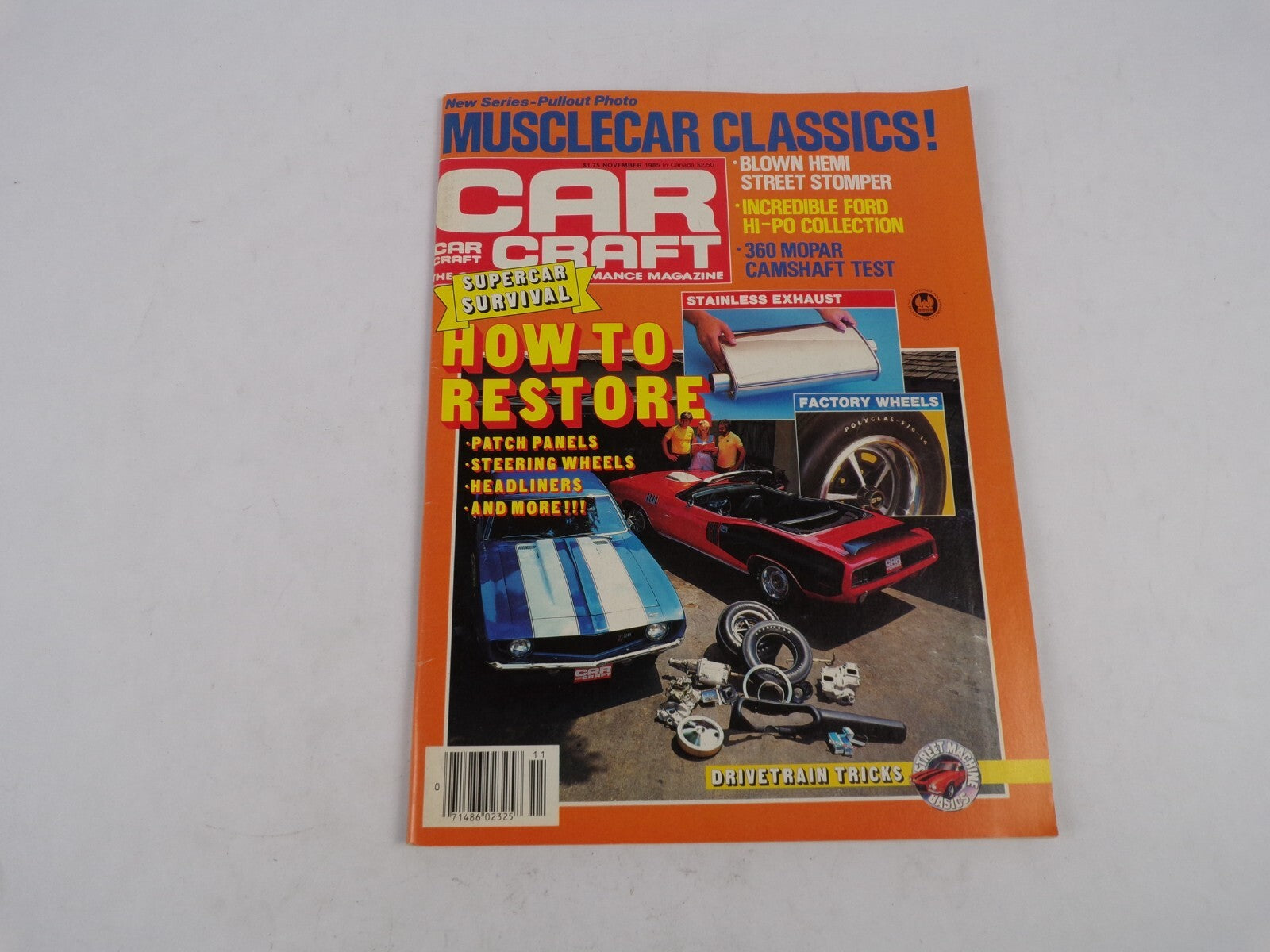 November 1985 Car Craft Musclecar Classics! Blown Hemi Street Stomper