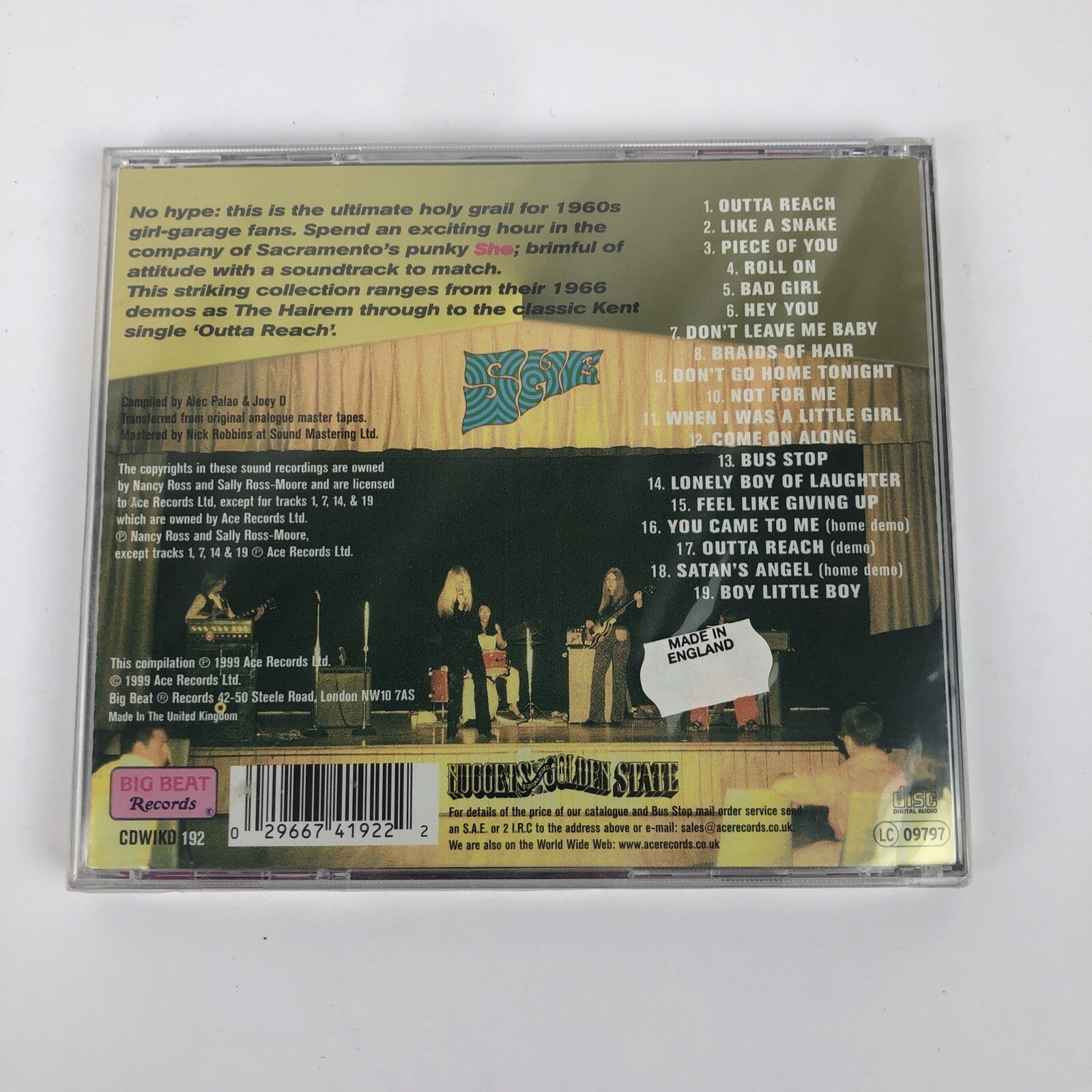 She: She... Wants a Piece of You [CD] UK - Import