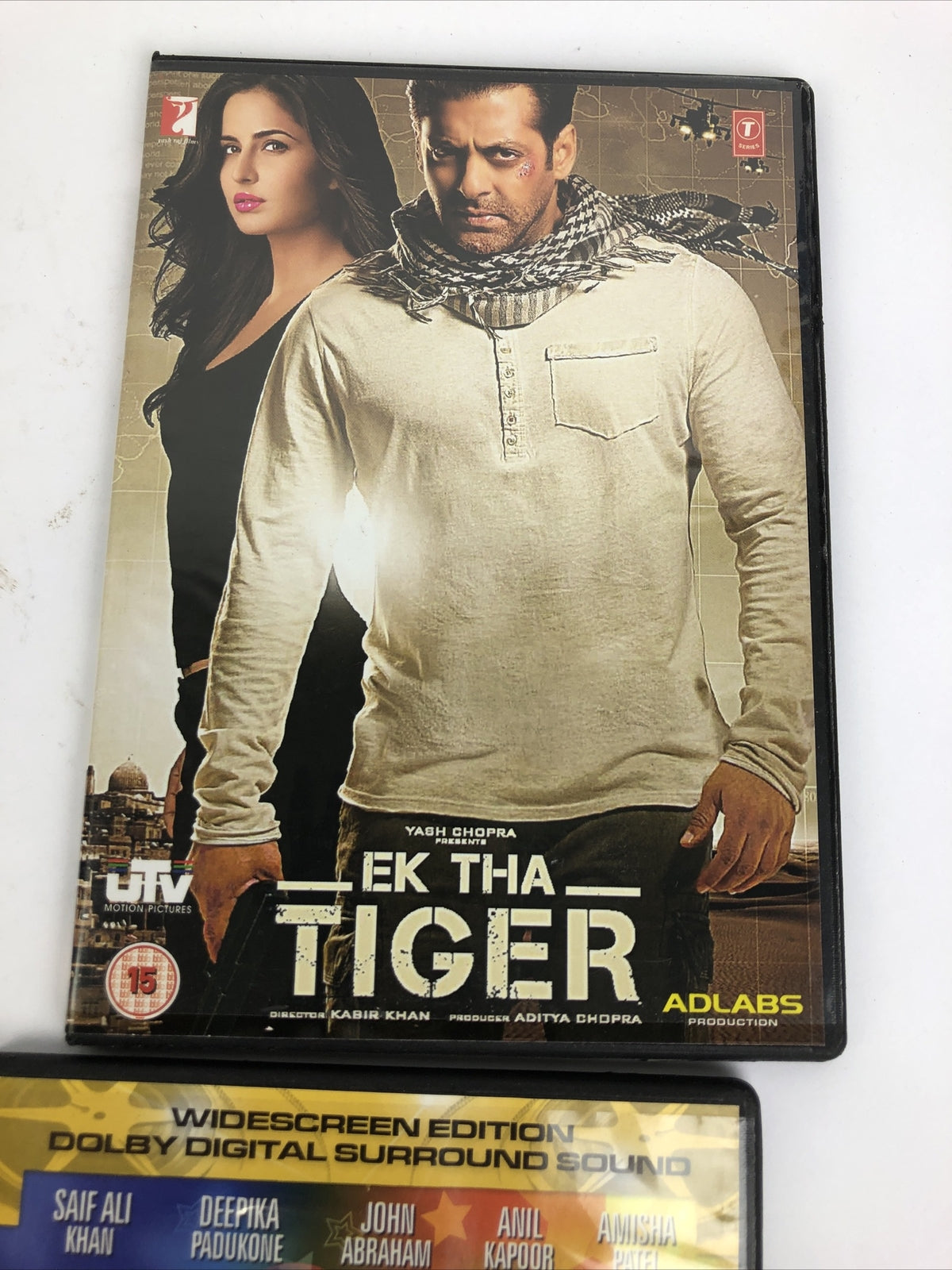5 x BOLLYWOOD DVD Lot RA ONE, Race 2, Munna Bhai, EK THA TIGER, JAB TAK HAI JAAN