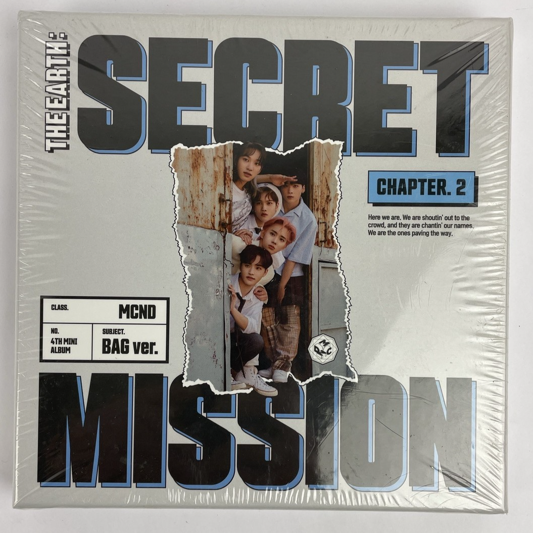 MCND 4th Mini Album [THE EARTH:SECRET MISSION Chapter.2] BAG Ver. CD+P.Book+Card