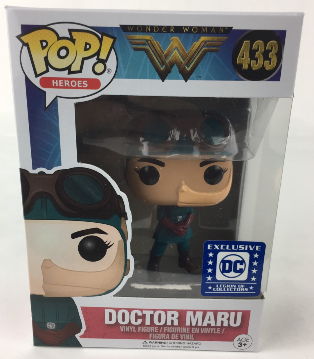 Dr. Maru Funko Pop! #433 Legion of Collectors Wonder Woman box Doctor Maru