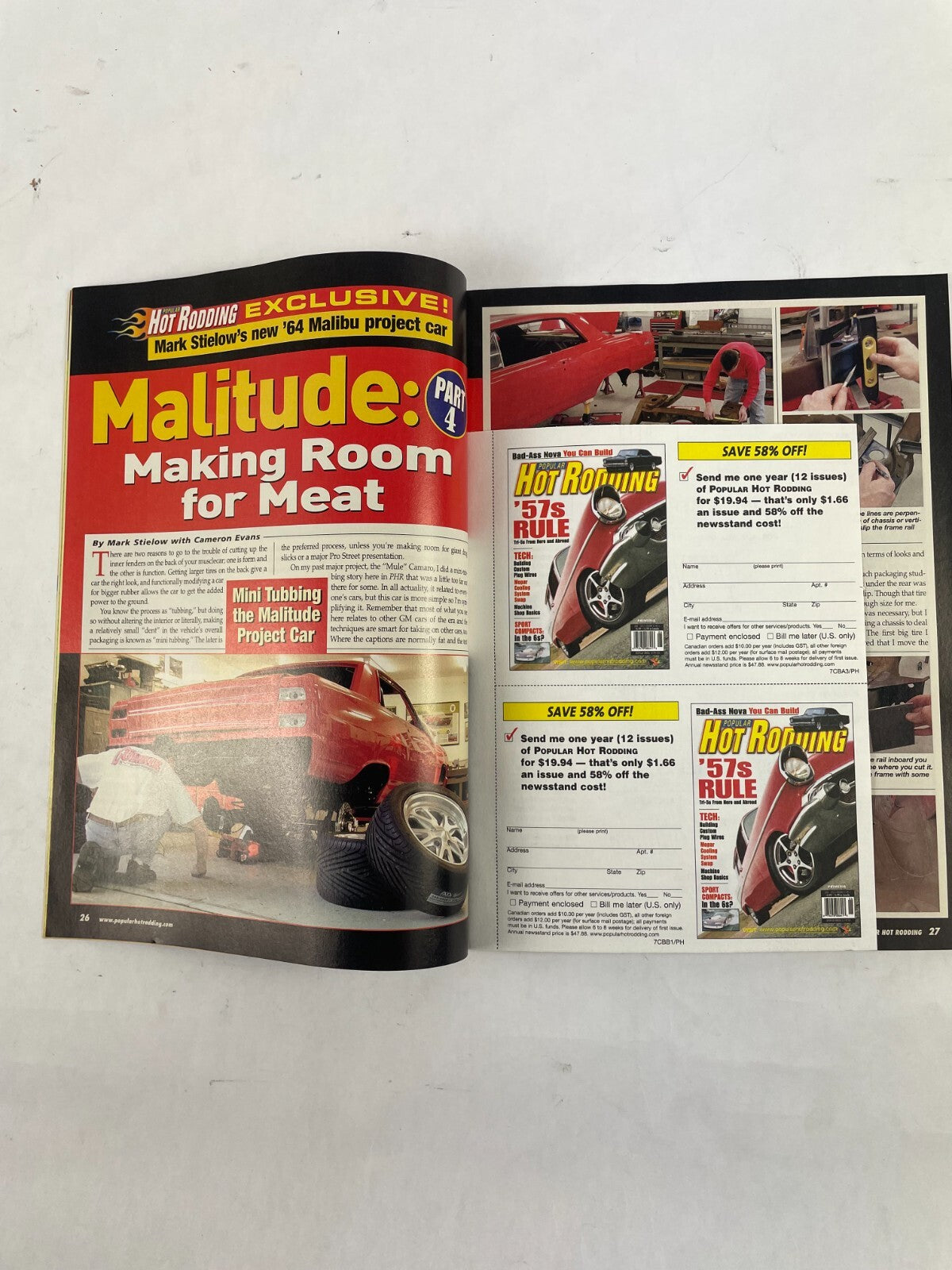 March 2004 Hot Rodding Magazine Big Block Dyno Mania Southern Fried G Machine