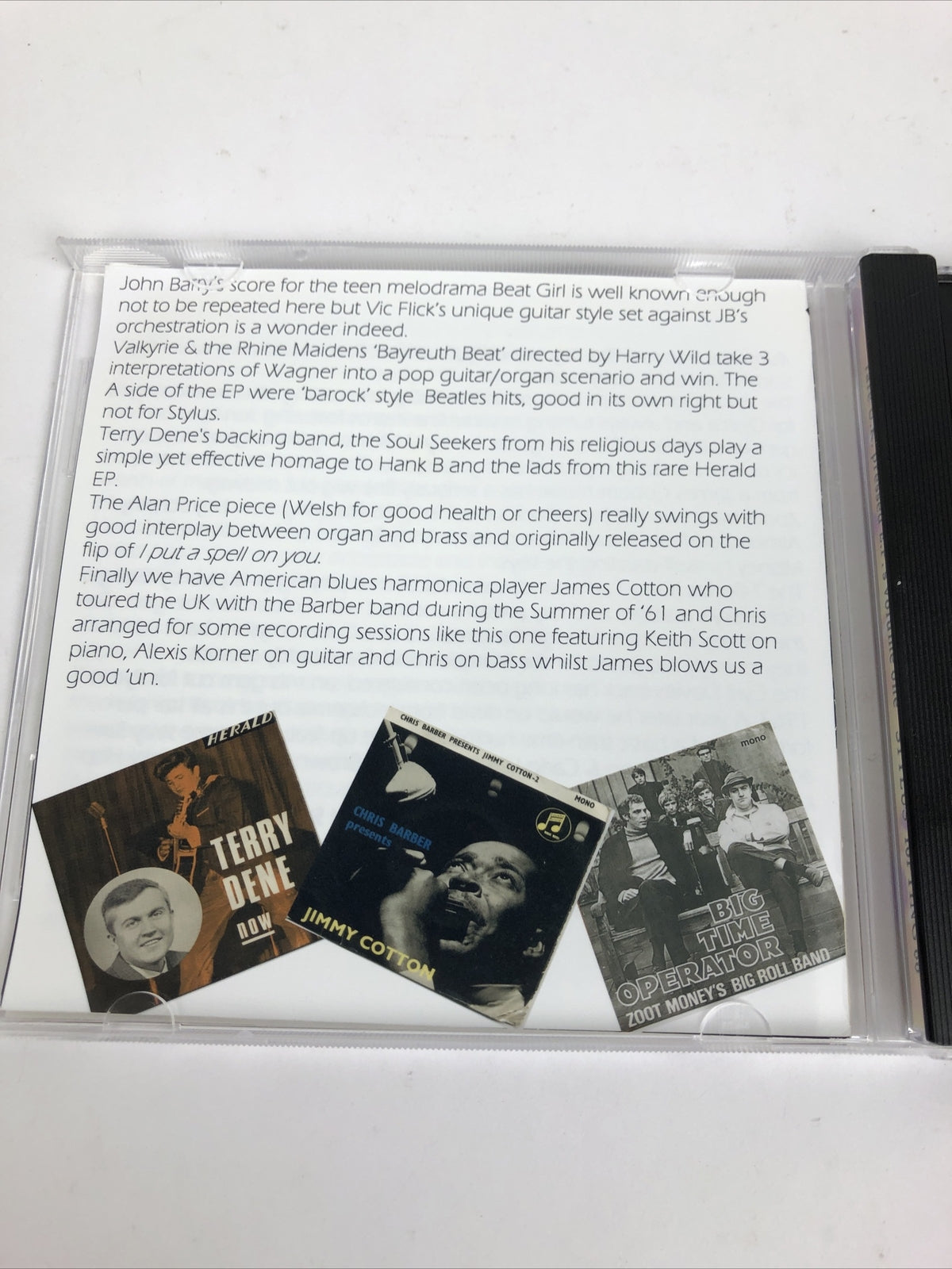 Rare U.K.  Pressed Instro E.P. S Volume 1 CD - Stylus 66 The Volcanoes +++++ #7