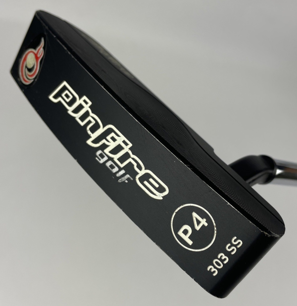 Pinfire GOLF P4 303 SS Milled Blade Putter Black 33" Standard Lamkin Crossline