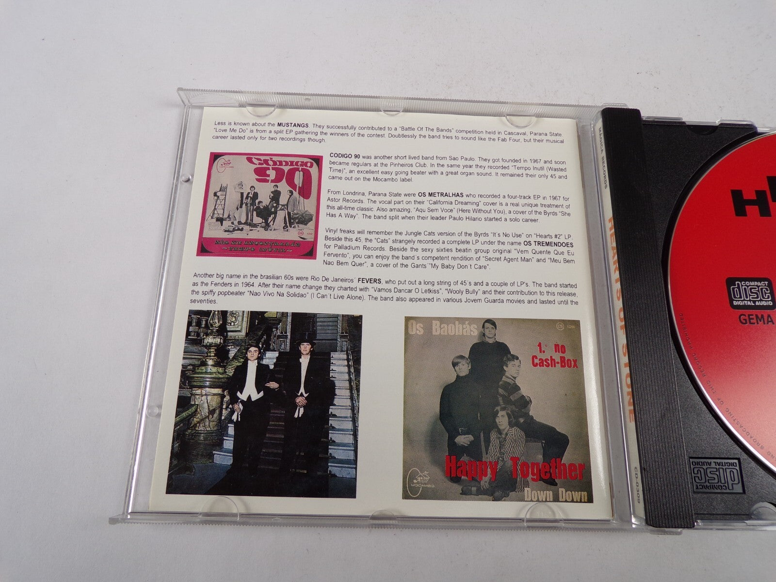 Hearts Of Stone Pintada De Predo Mulher Reindeira Treat Her Right CD#14