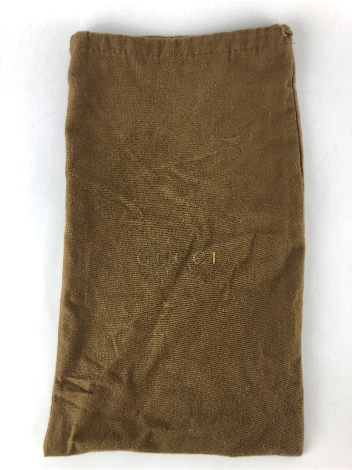 AUTHENTIC GUCCI DUST Drawstring Dust Bag Cover 14.5" x 9" -Fast Free Shipping