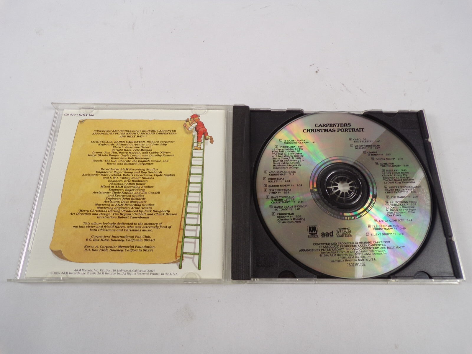 Carpenters Christmas Portrait The Special Edition In Dulce Jubilo Medley CD#51
