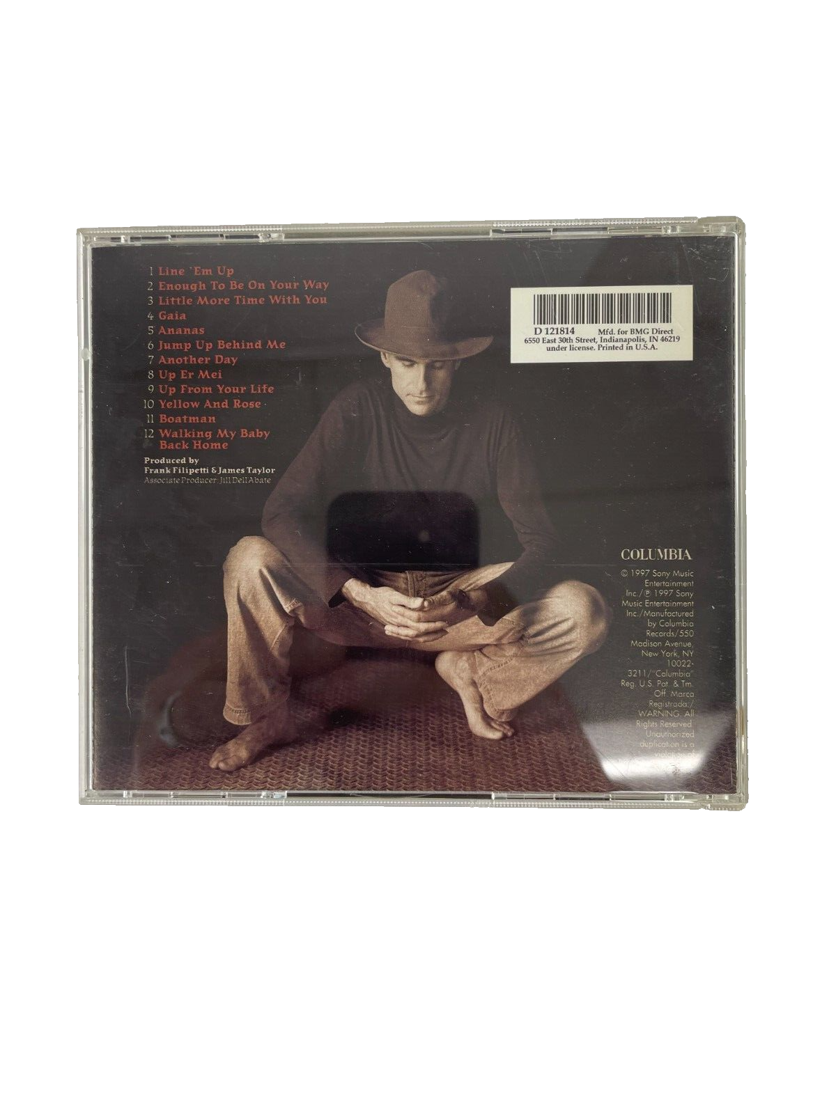 Hourglass James Taylor Enough To Be On Your Way Gaia Ananas Up Er Mei #S-T