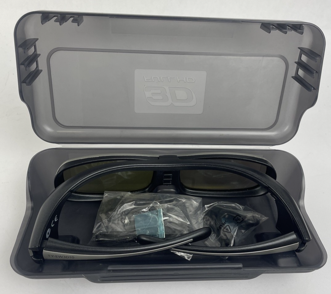 Panasonic TY-EW3D10 3D Full HD Glasses with New Lanyard and New Nose Bridge Case