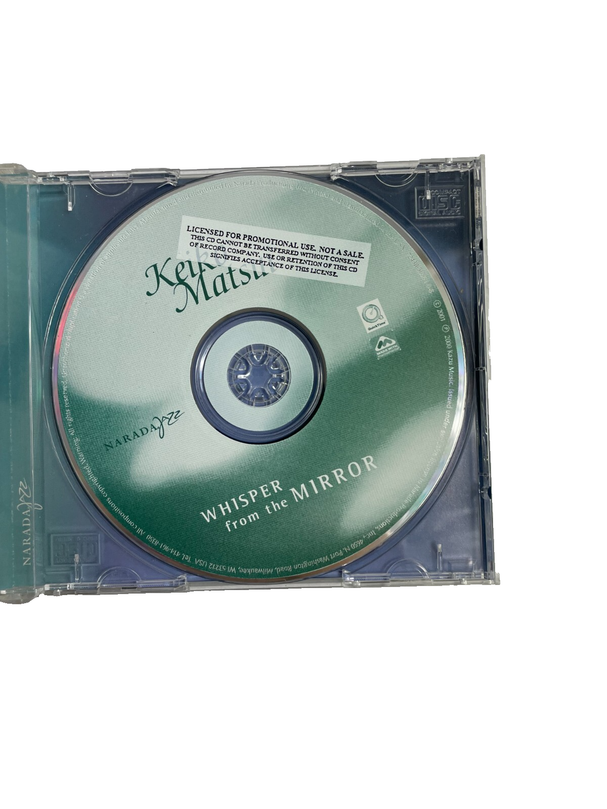 Keiko Matsui Whisper From The Mirror Invisible Wing Tears Of The Ocean CD#10
