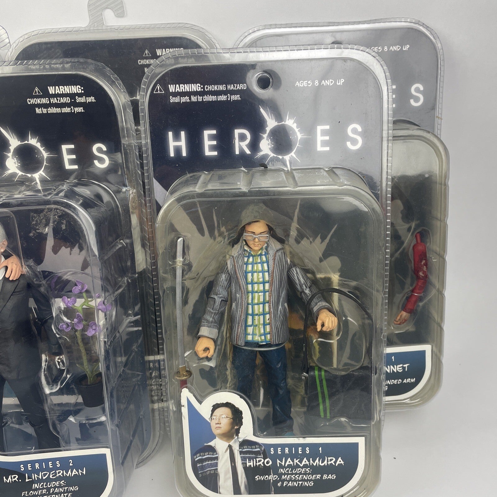 Lot of 12 Heroes Action Figures, Claude, Mohinder Suresh, Jessica Sanders - LOOK