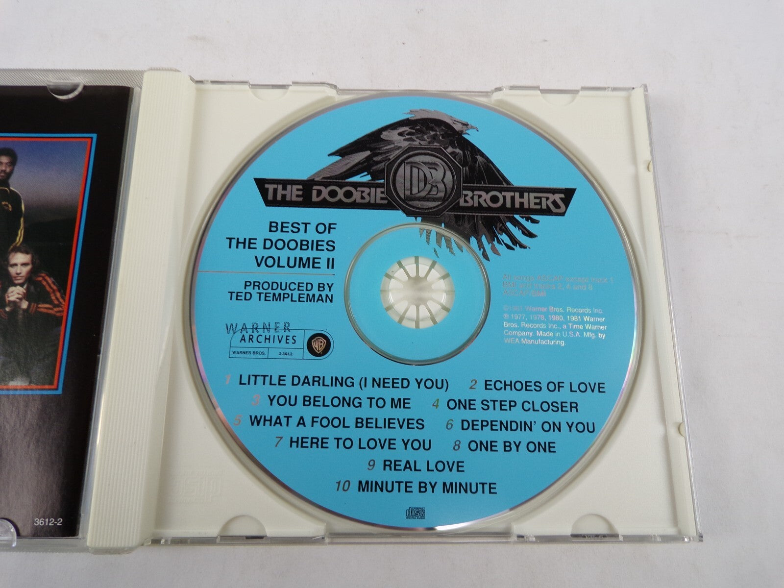 The Doobies Brothers Little Darling Echoes Of Love Real Love One By One CD#57