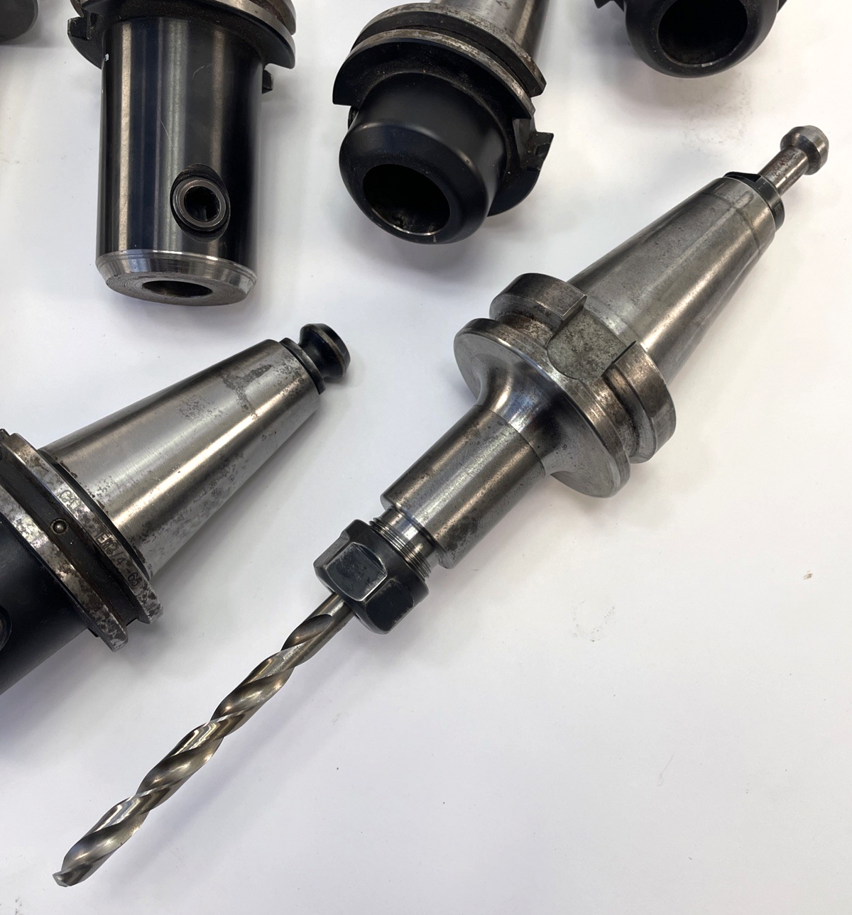 Lot of 10 CAT40 BT40 end mill Tool Holders Toolholders CAT 40 Techniks SYIC +