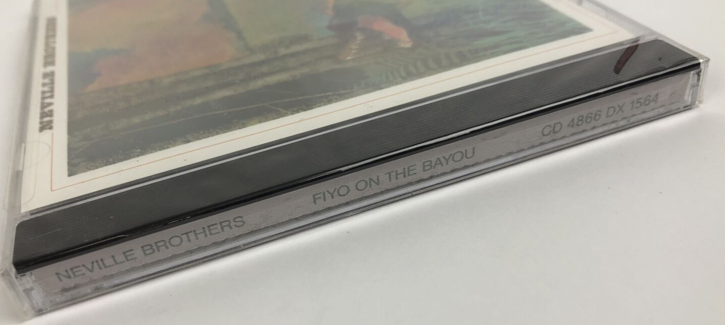 Neville Brothers " Fiyo on the Bayou " AM Records CD Digital Audio - NEW #57