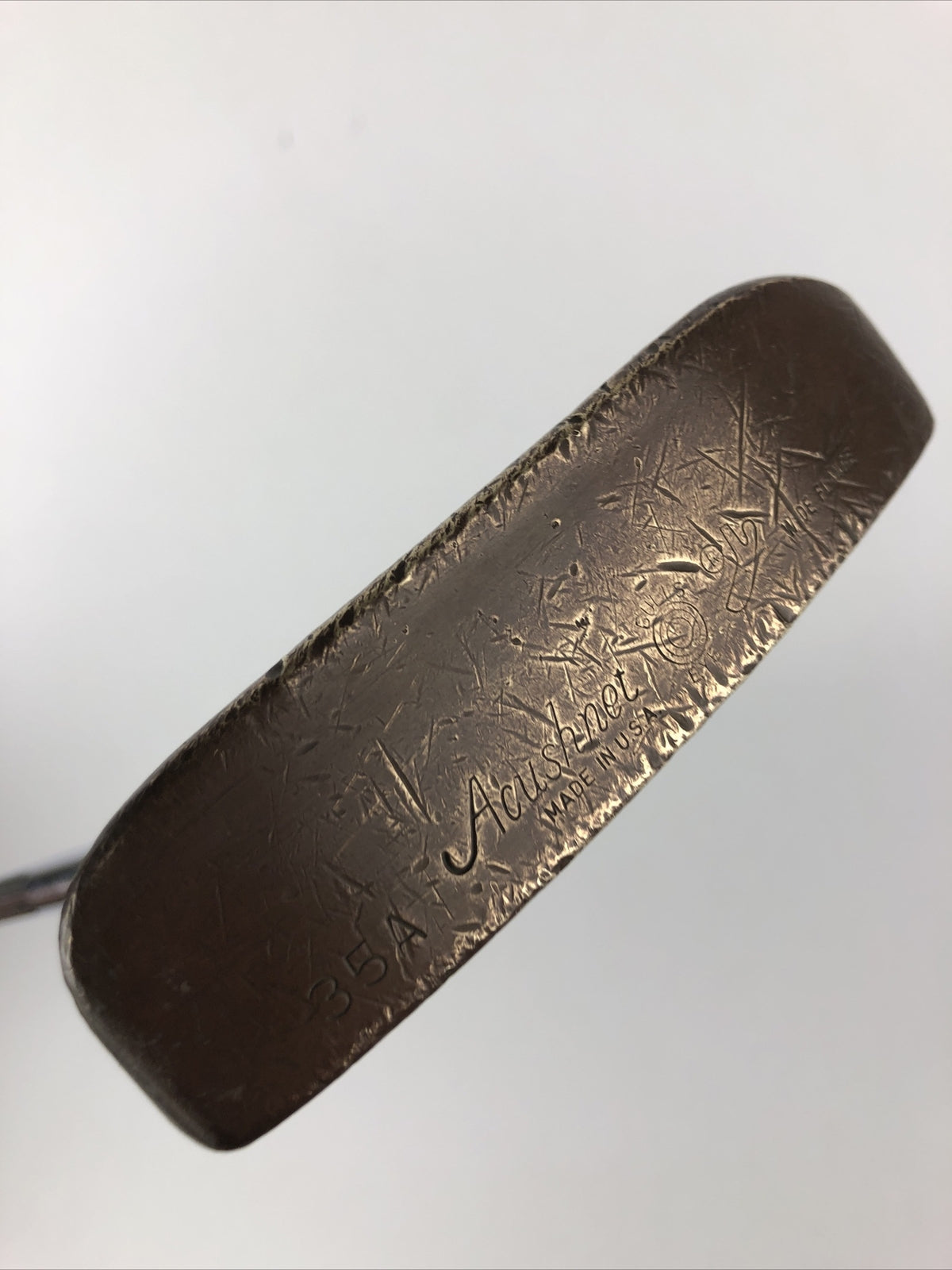 TITLEIST GOLF Vintage Acushnet Bulls Eye Flange 35A Custom Putter 34.5”