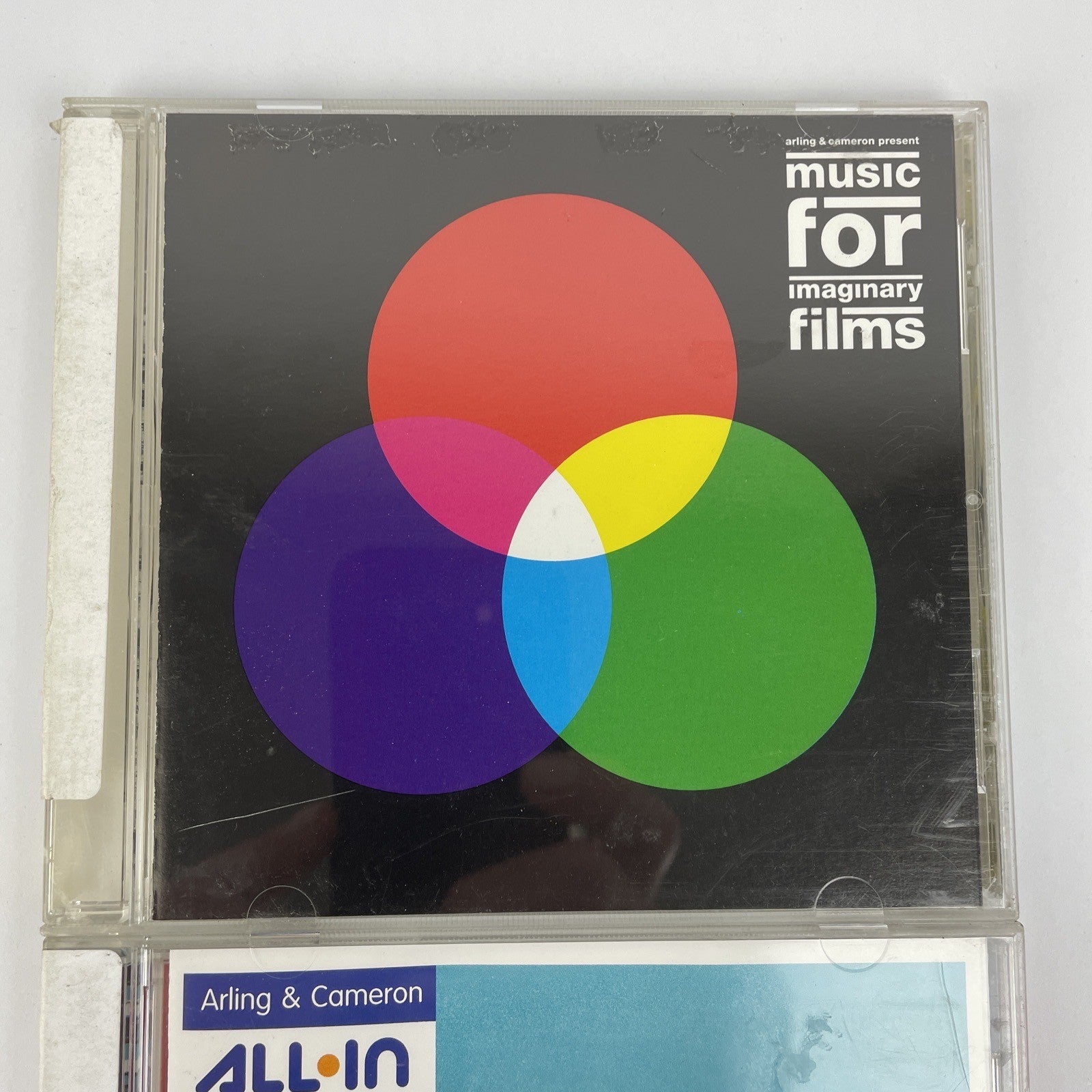 2 x Arling & Cameron (Digital Audio CDs) All In, Music For Imaginary Films    #3