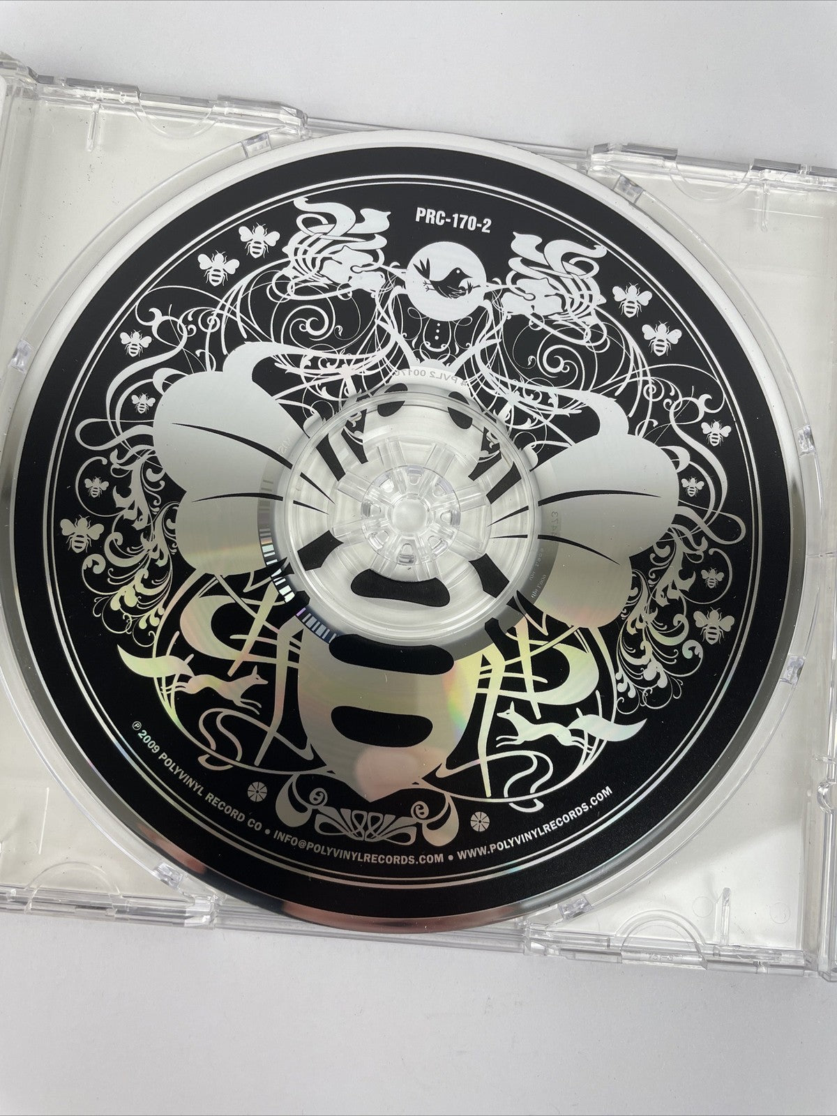 Asobi Seksu - Hush, ( Digital Audio CD 2009 ) Polyvinyl Records - Mint Disc #3