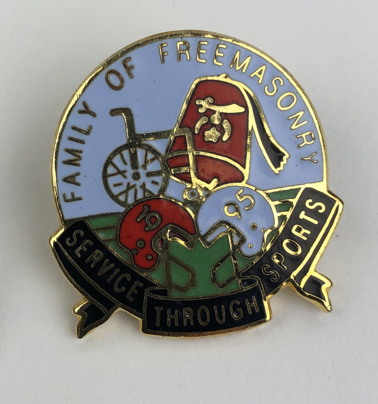 Lot of 8 Masonic Free Mason Knight Templar RARE California Lapel Pins -  LOOK