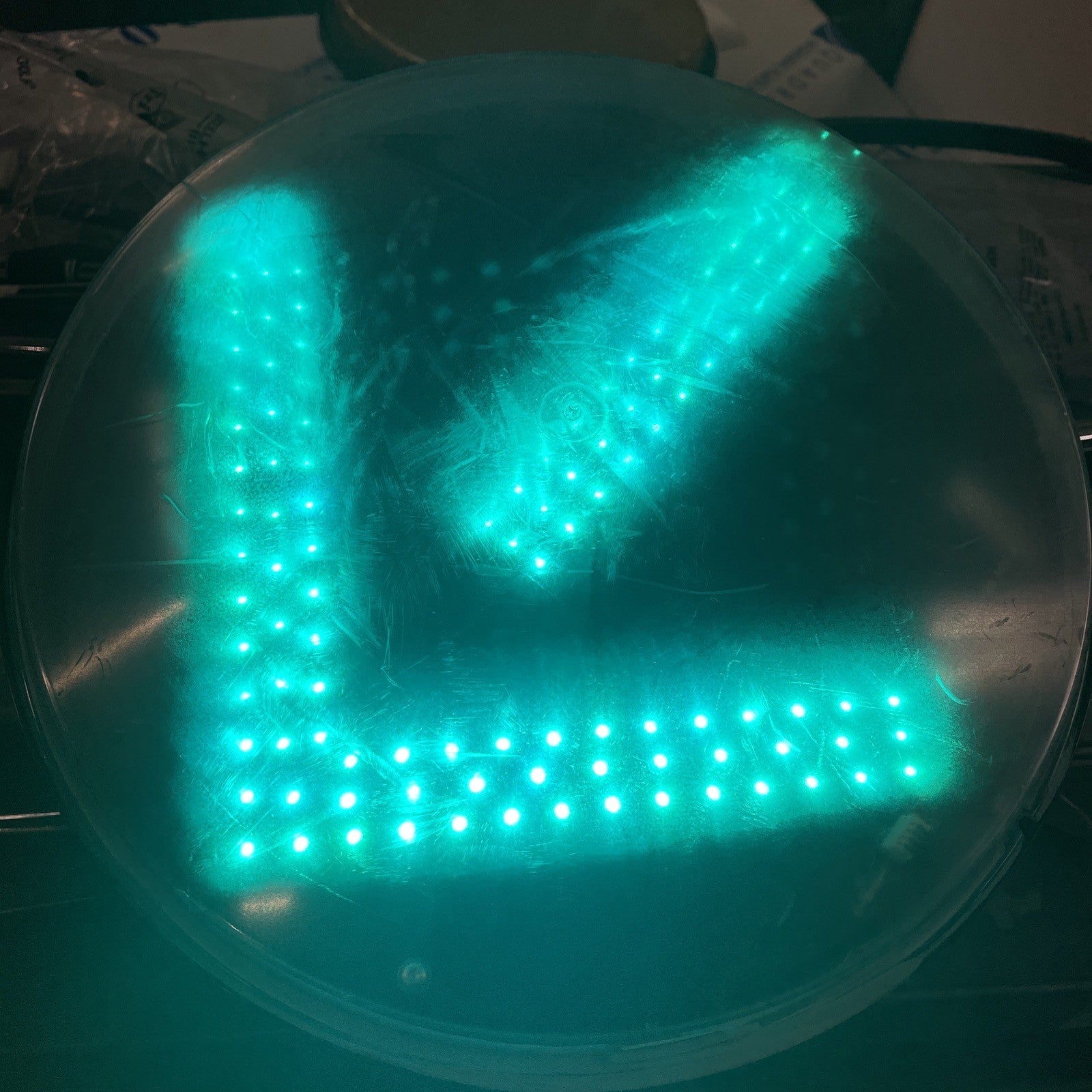Traffic Signal Light 12" OEM DIALIGHT GREEN Arrow LED Lens Gasket