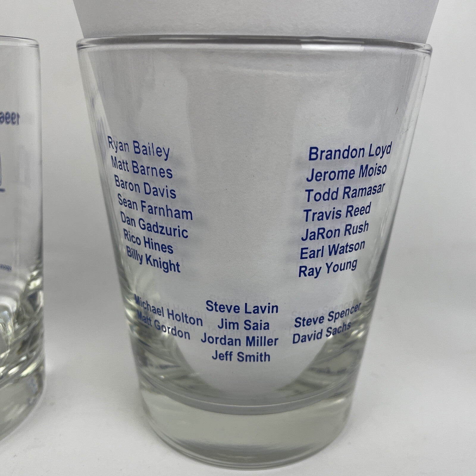 6 x UCLA Bruins Basketball Awards Banquet Bar Highball Glass 95 97 99 00 01 02