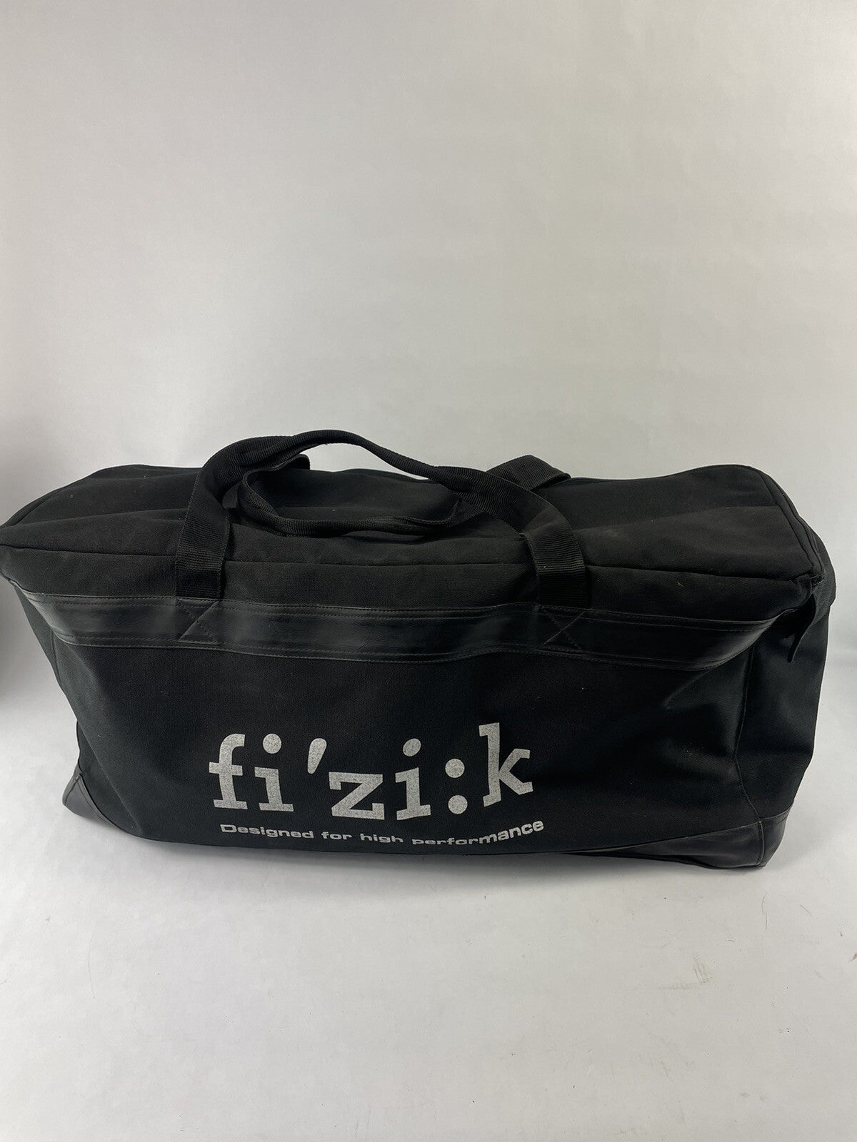 Fizik travel duffle bag for bike parts cycling gear and accessories