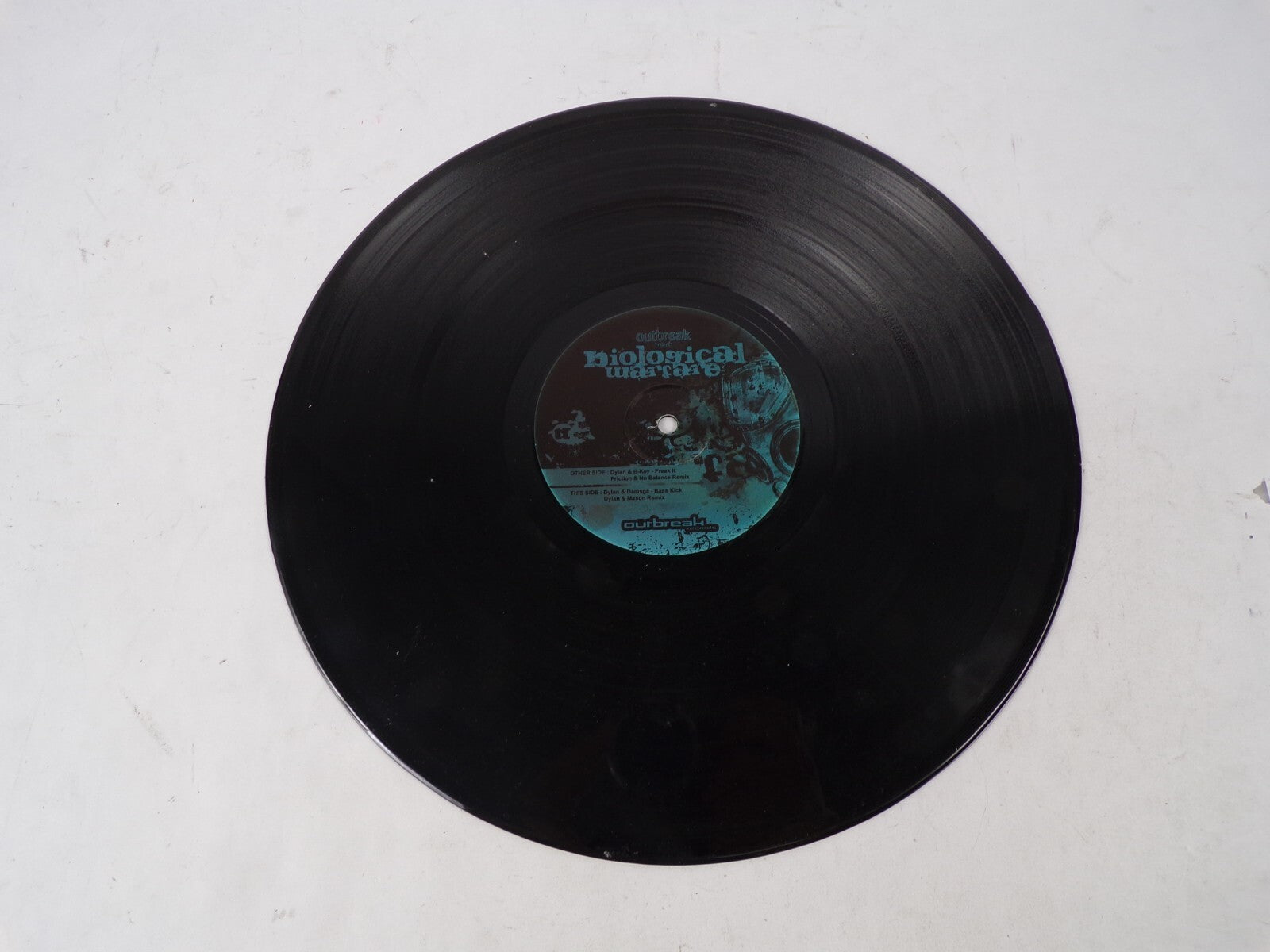 Biological War Fare Rebirth Resonant Evil Raiden Remix Vinyl Record