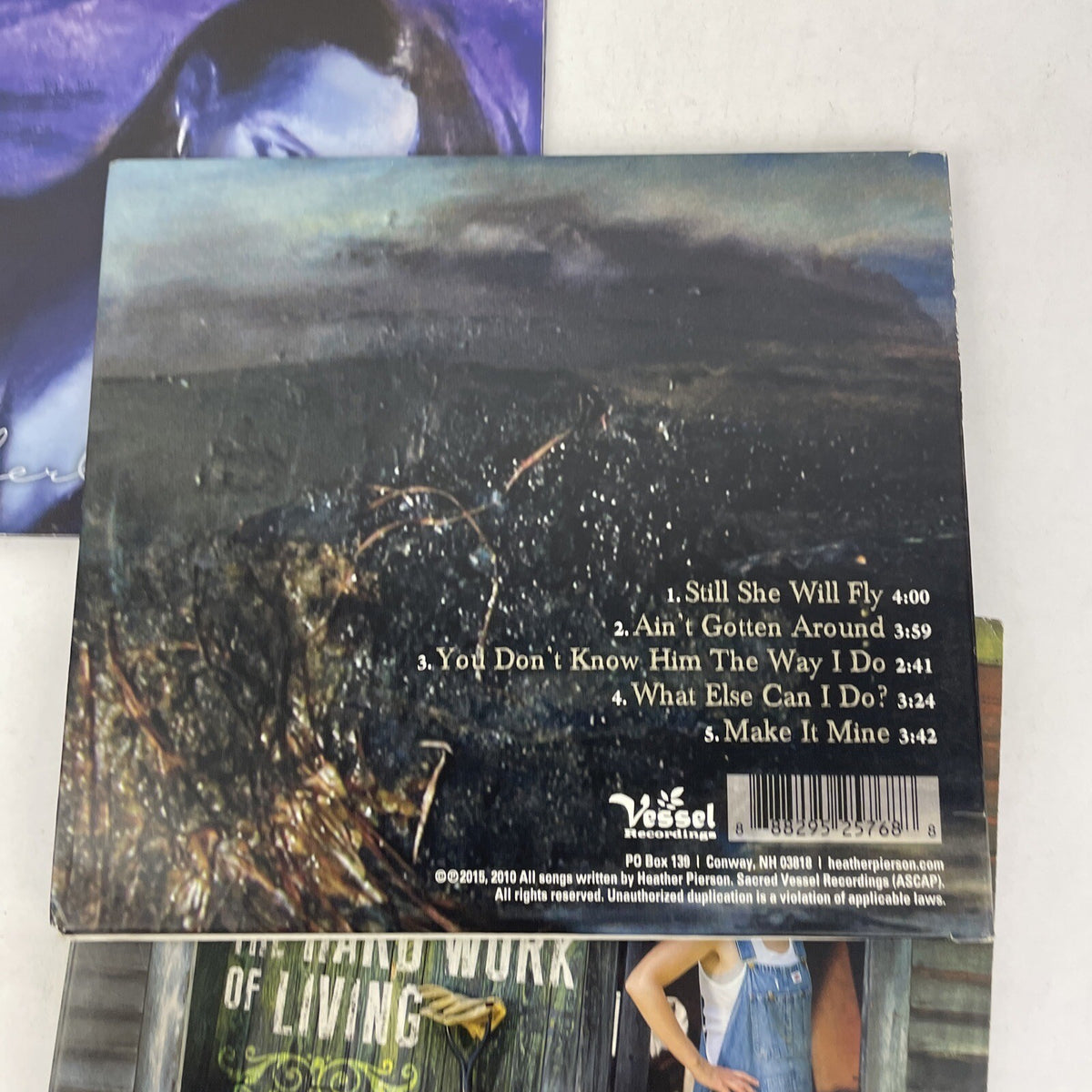 3 x HEATHER PIERSON Audio CD Lot - Motherless Child - Still She Will Fly - THWOL