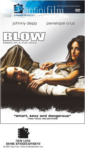 BLOW ~ DVD, 2001 ~ Johnny Depp & Penelope Cruz ~ Rated R - FSTSHP