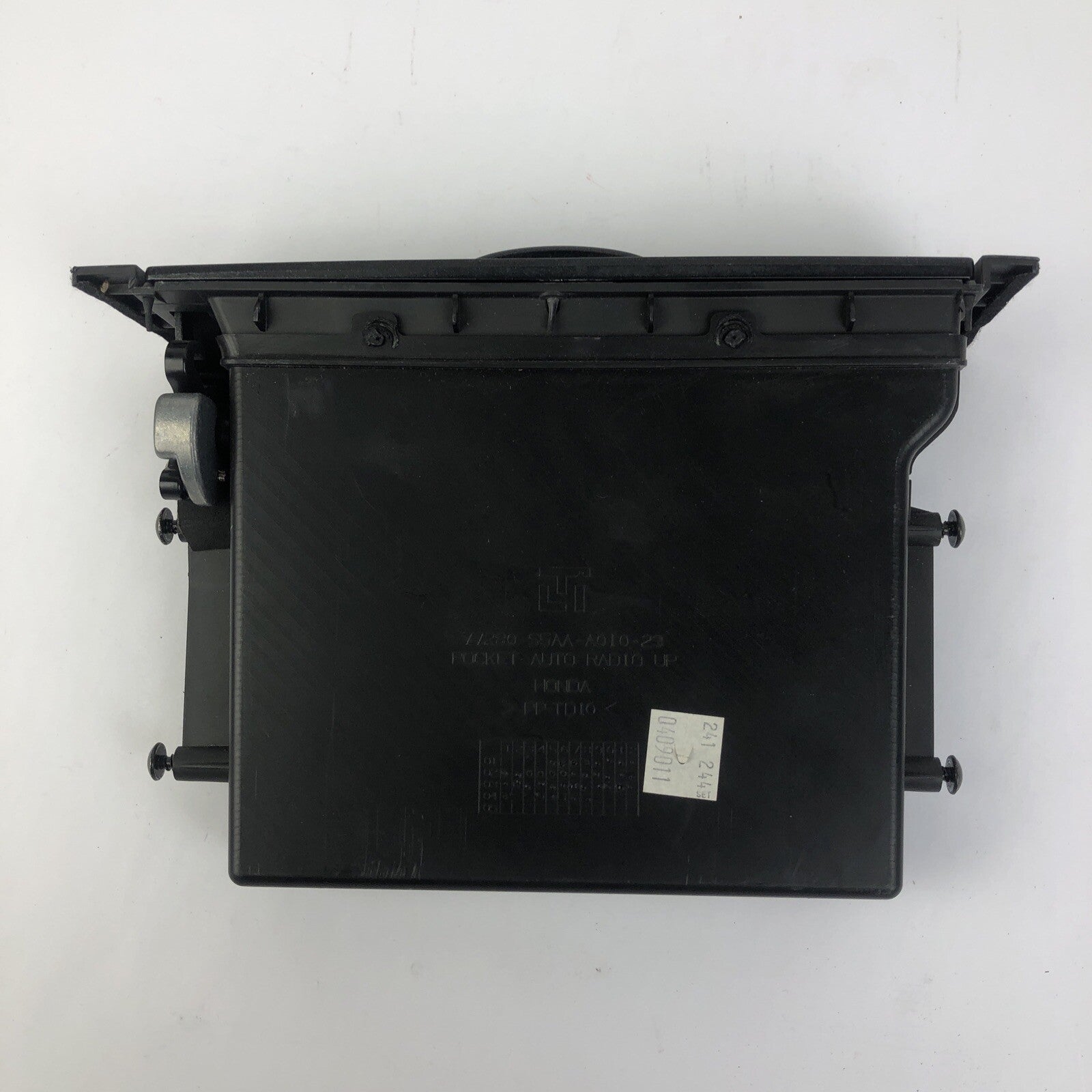 Honda Civic CD pocket radio assembly 77280-S5A-A010-23 OEM storage tray 2001-2005