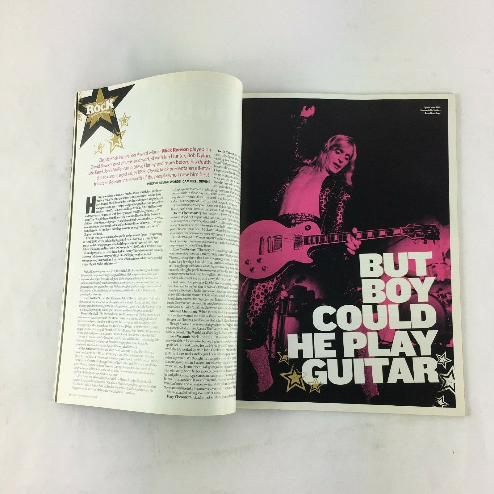 January 2008 Classic RockMagazine Jimmy Page Led Zeppelin's The Beatles MeatLoaf