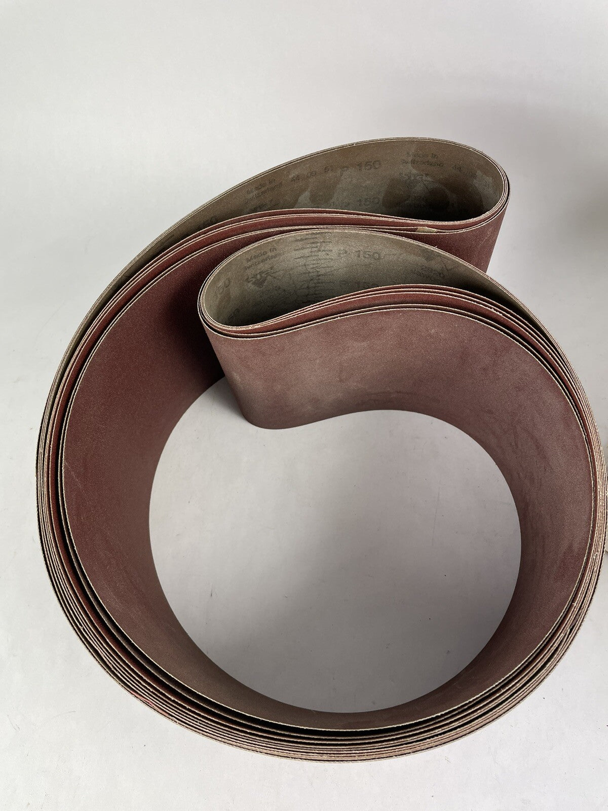 Lot of 4: SIA Sander Sleeve Belts 9" x 20" 150 Grit + 120 Grit