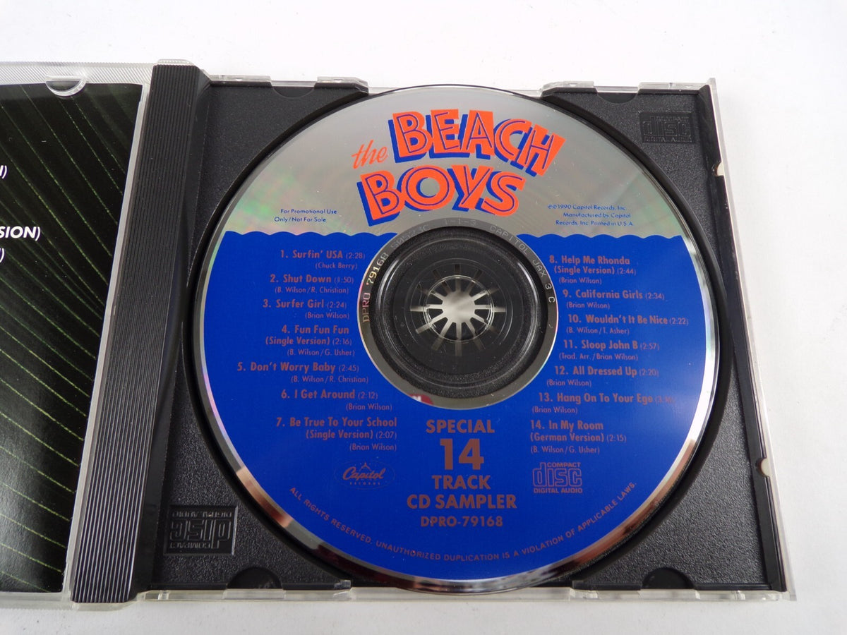 Beach The Boys Special 14 Track Cd Sampler  Shut Down Surfin Usa CD#1