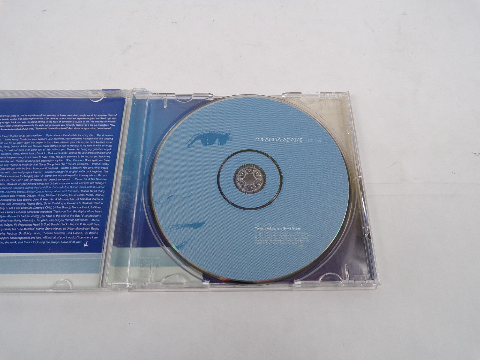 BelieveYolanda Adams Never Give Up I Gotta Believe Thank You A Song Of CD#26