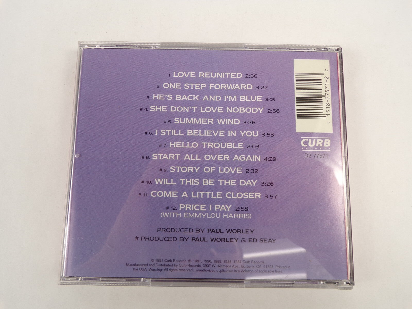 The Desert Rose Band A Dozen Roses Greatest Hits Love Reunited CD#50